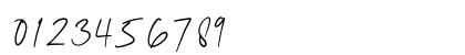 Sansino Regular Numeric Preview