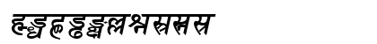 SanskritDelhiSSK BoldItalic Preview