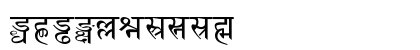 Sanskrit Regular Numeric Preview