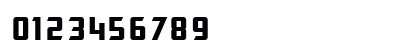 SF Electrotome Bold Numeric Preview