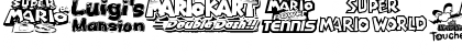 Mario and Luigi Regular Font