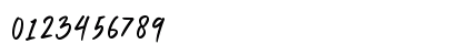 Simple Notes Regular Numeric Preview
