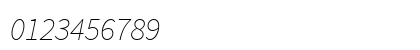 Source Sans Pro ExtraLight Italic Preview