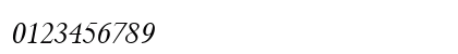 SpectrumMT RomanItalic Preview