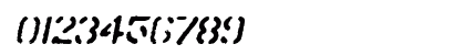 SprayStencil Oblique Preview