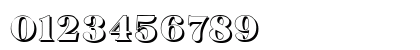BaskervilleShadow-Black Regular Numeric Preview