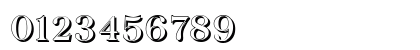 BaskervilleShadow-Medium Regular Numeric Preview