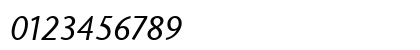 Stone Sans ITC TT MediumItalic Preview