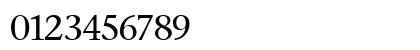 Stone Serif Regular Numeric Preview