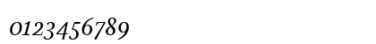 StonePrintSmallCaps Italic Preview