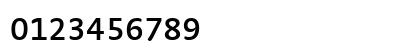 StradaTF-SemiBold Regular Numeric Preview