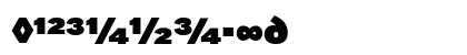 Bau-SuperExpert Regular Numeric Preview