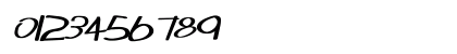 Tabatha Wd Bold Italic Numeric Preview