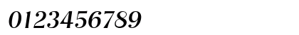 Tennessee SF Italic Numeric Preview
