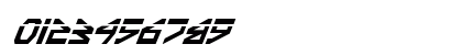 Terra Firma Laser Italic Laser Italic Numeric Preview