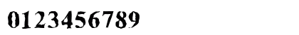 ThamesRandom Bold Numeric Preview