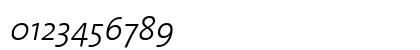 TheMix Light Italic Preview