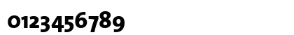 TheMixExtraBold Plain Numeric Preview