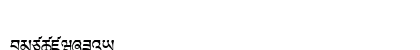 TibetanMachineWeb Regular Numeric Preview