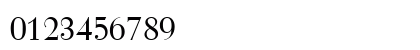Tiemann Light Numeric Preview