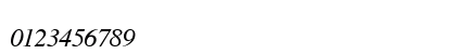 TmsFE Italic Preview