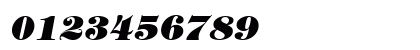 TimpaniHeavy Italic Preview
