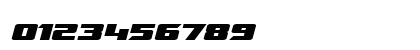 TransRobotics Extended Bold Italic Numeric Preview