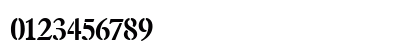 Becker Garamond Stencil Demi Regular Preview