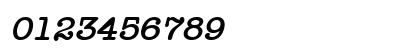 Typist Bold Italic Preview
