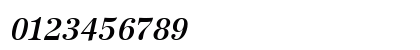 URWAntiquaTMed Italic Preview