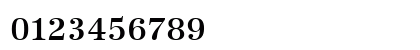 URWAntiquaTEEMed Regular Numeric Preview