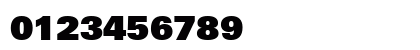 Univers85-ExtraBlack Extra Black Preview