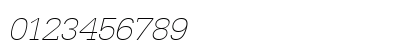 URWEgyptienneTExtLigExtWid Oblique Numeric Preview