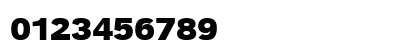 URWGroteskTWid Bold Numeric Preview