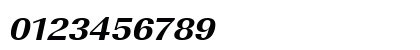 URWImperialTExtBolExtWid Oblique Numeric Preview