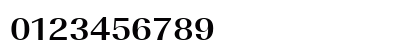 URWImperialTExtWid Bold Numeric Preview
