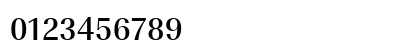 URWImperialTMedNar Regular Numeric Preview