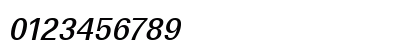 URWLinearTMedNar Oblique Numeric Preview