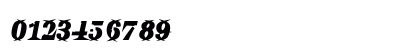 Utile CausticItalic Numeric Preview