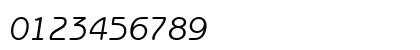 BenguiatGothic BkHU Book Italic Numeric Preview