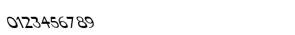 Vireo Font Extreme Lefti Regular Numeric Preview