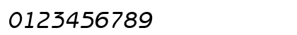 BenguiatGothic MediumOblique Numeric Preview