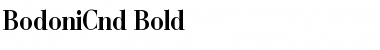 BodoniCnd-Bold Regular Font