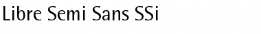 Download Libre Semi Sans SSi Font
