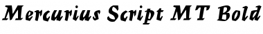 Mercurius Script MT Bold Font