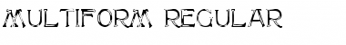 Multiform Regular Font