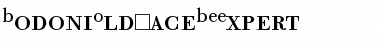 Download BodoniOldFaceBEExpert Font