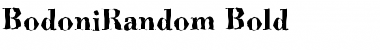 BodoniRandom Font