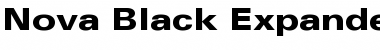 Nova Black Expanded SSi Black Expanded Font