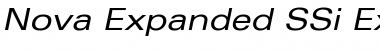 Nova Expanded SSi Expanded Italic Font